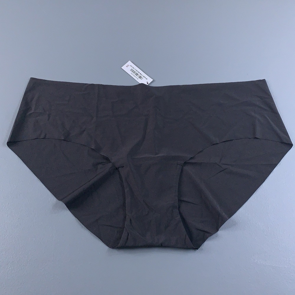 Adore Me Womens‎ Size 0X Black Lightweight Seamless Hipster Panty NWT
